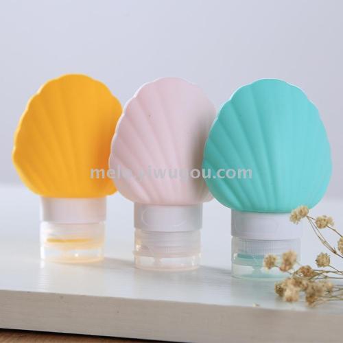 shell cosmetics sub-bottle， silicone sub-bottle （90ml）