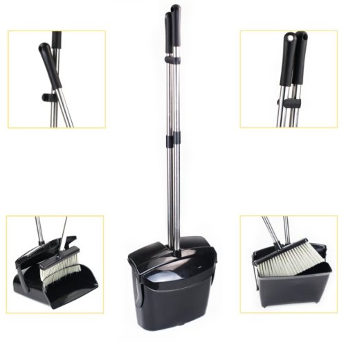 high-end windshield sweeping windproof sweeper dustpan suit combination household sweeping gadget
