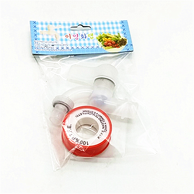 Sunshine Department Store bagged transparent faucet, plastic faucet, pc eco-friendly type + waterproof tape pic 3