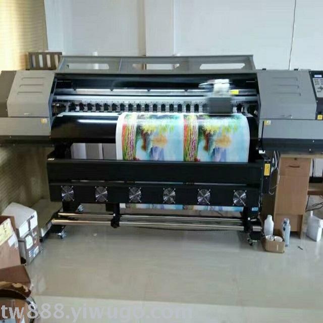 彩色数码印刷机 彩色卷材打印机 1.6m幅面 适用广告灯布墙纸布料