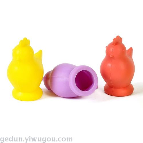 Silicone Egg White Separator （Chicken Shape） Can Bring Color Box Packaging