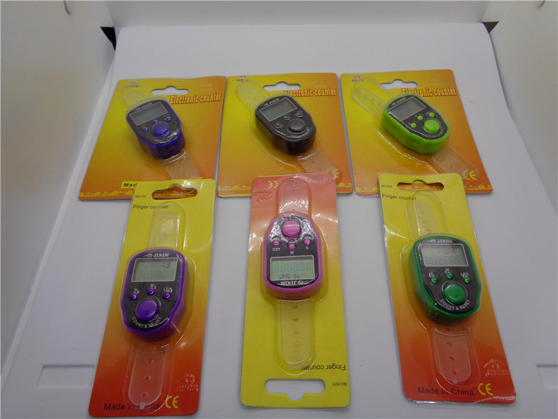 礼品玩具1016插卡运动戒指计数器手表商场超市地摊货源厂家直销