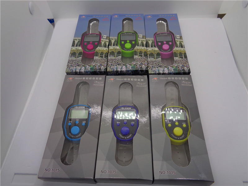 礼品玩具1015单个彩盒多功能戒指计数器商场超市地摊货源厂家直销