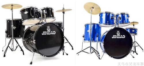 Musical Instrument Authentic Jinbao Brand JBP-1025 Drum Set Five Drums Drum Kit Original Cymbal Three-Color Selection
