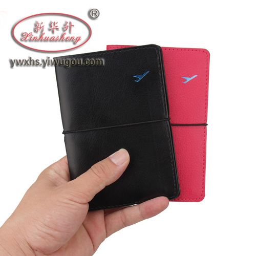 Xinhua Sheng Simple Pu Travel Passport Holder/Passport Bag Creative and Beautiful Travel Supplies Passport Cover Passport Book 