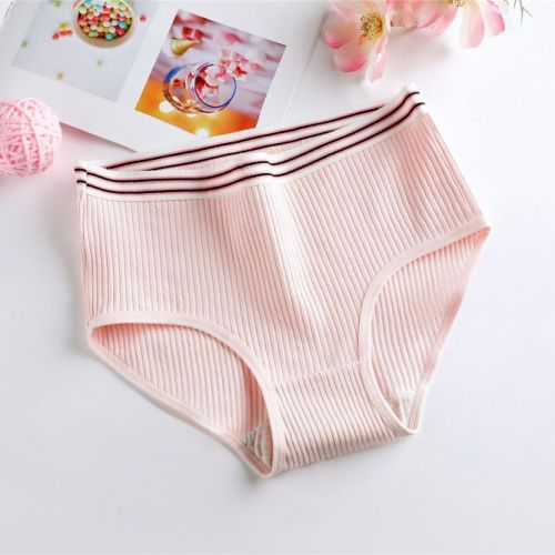 Thread Cotton Underwear Cotton Breathable Large Size Underwear Women‘s Underwear