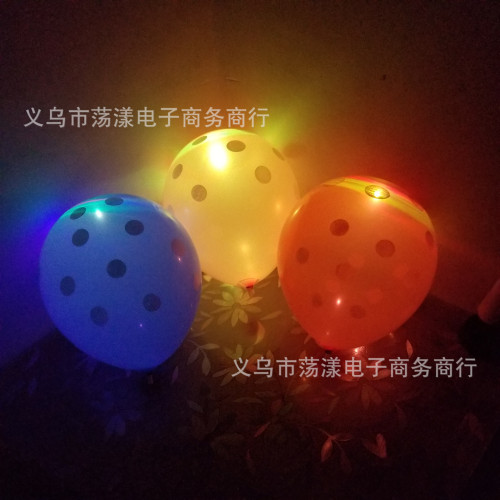 decoration led balloon wholesale luminous glow thickened balloon 12-inch 2.8g flash latex balloon manufacturer