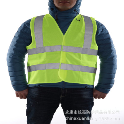 Hot style simple reflective clothing traffic safety clothing patrol road safety reflective clothing