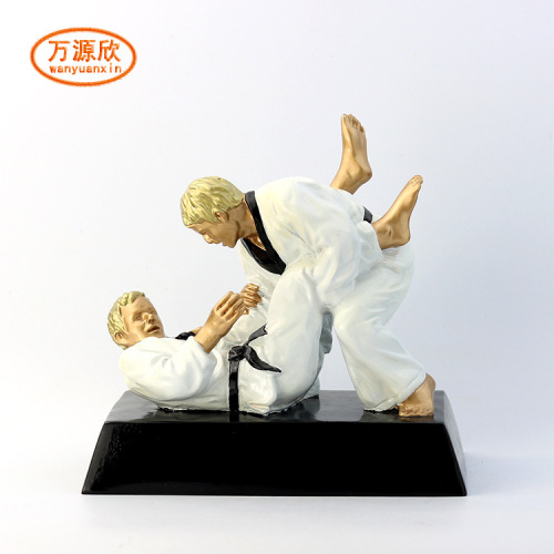 18 new taekwondo wrestling competition trophy sports commemorative ornaments resin crafts 3204