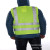 Gill-out reflective clothing multiple pockets with zipper V collar reflective clothing road safety construction building protective clothing