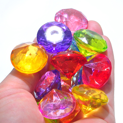 Acrylic Diamond Plastic Gem Children's Toy Imitation Crystal Gem