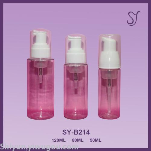 200 ml 150ml 120ml 80ml 50ml cylindrical foam packaging bottle