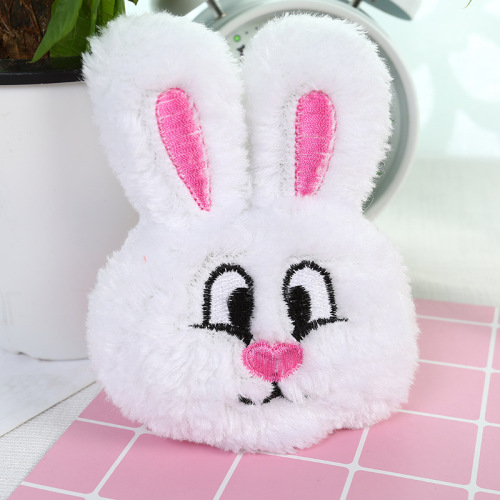 yifan embroidery plush doll toy head diy accessories children‘s clothing accessories cute rabbit factory customization
