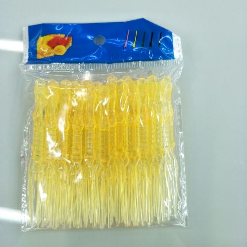 plastic ps material high-grade fruit fork