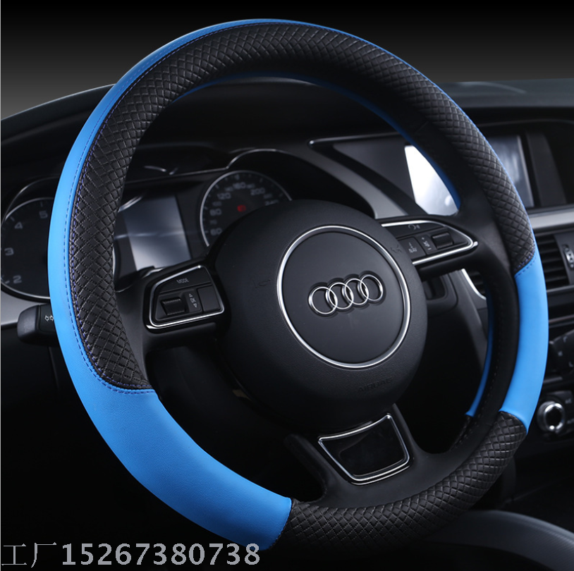汽车方向盘压花四季通用套把手方向盘 超千皮革把套厂家直销批发