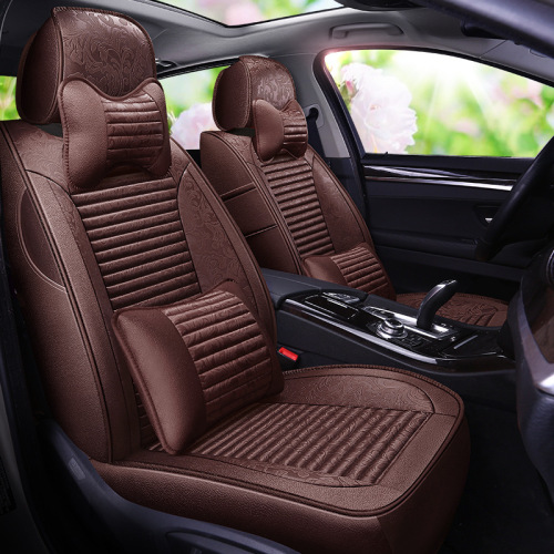 Fashion and Environment-Friendly New Fully Surrounded Special Leather Custom Car Seat Cover for Yili Bu Special Car Five Seats Four Seasons Universal