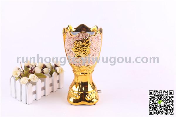 2019经典款阿拉伯电镀陶瓷香炉 碳炉电炉 家居工艺品