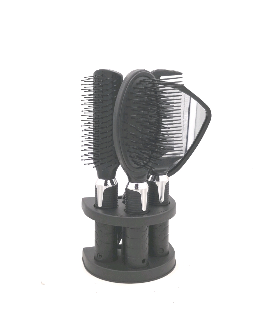 欧式手柄镜梳套装新款手柄镜梳化妆镜美发梳套装手镜厂家直销