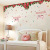 New wall Paste Romantic Red Rose sofa TV Wall Background decorative Wall Paste