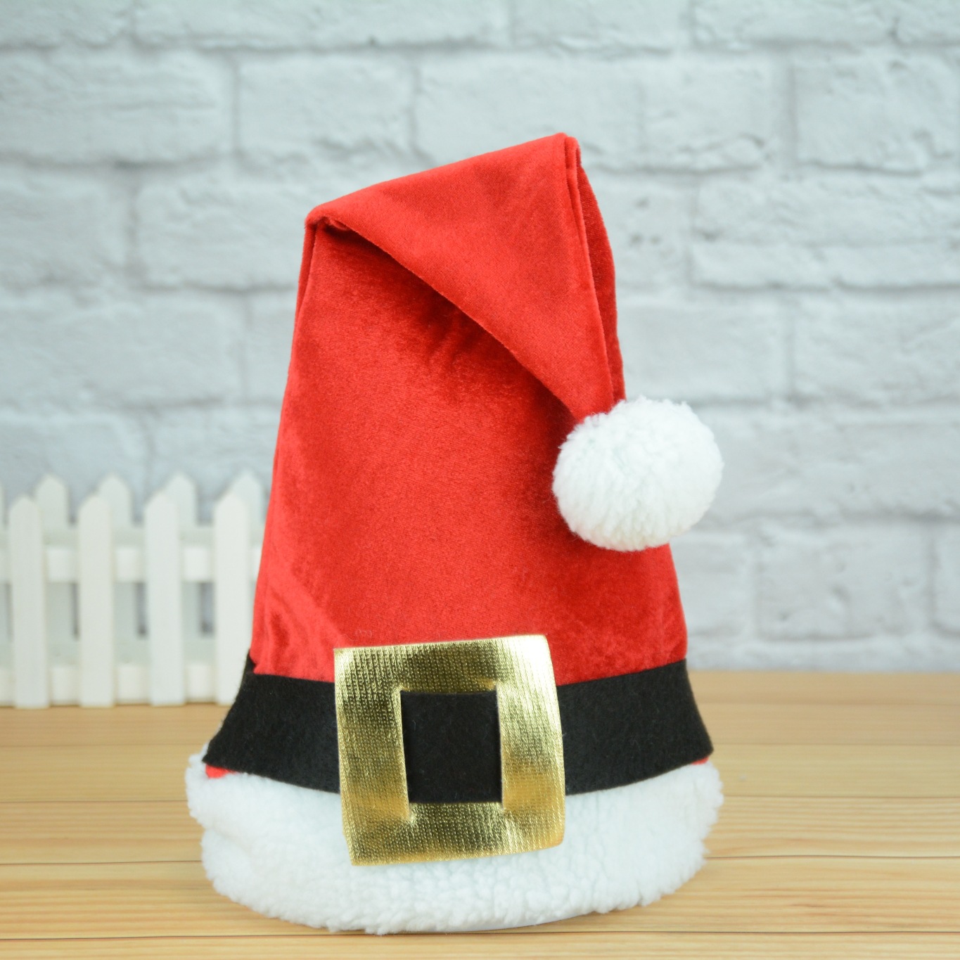 圣诞节帽子 羊羔毛圣诞成人儿童帽 圣诞节装饰品 圣诞节厂家直销