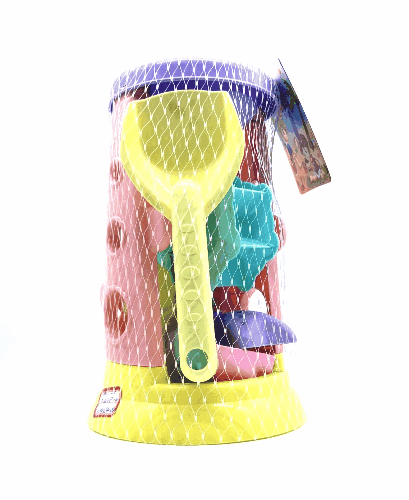 Net bag puzzle plastic hourglass beach summer toys