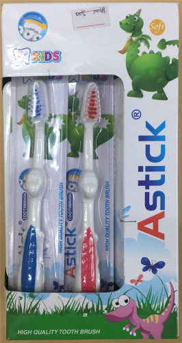 Foreign Trade Toothbrush Wholesale Astick005 Children‘s Toothbrush