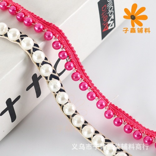 factory wholesale curtain lace car sofa edge tassel beads lace accessories can be sample design