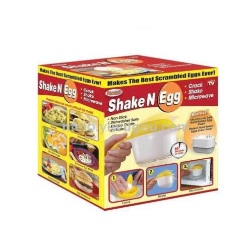 Shake N Egg， Microwave Oven Egg Boiler， Egg Steamer，