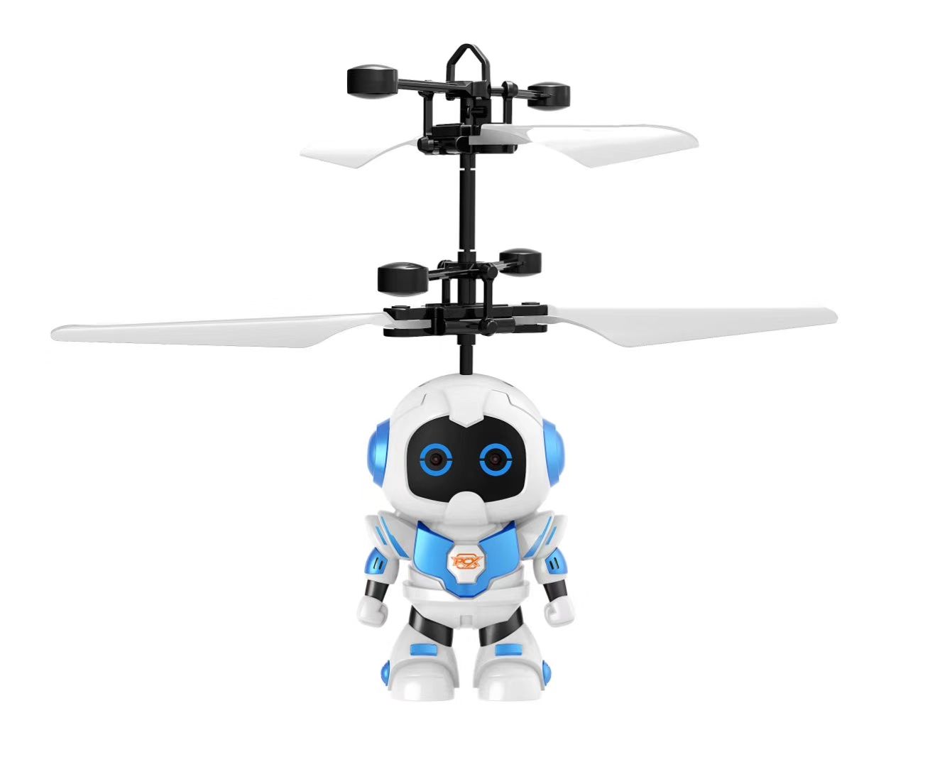 感应飞行器机器人智能悬浮感应眼睛发光玩具感应机器人飞行器