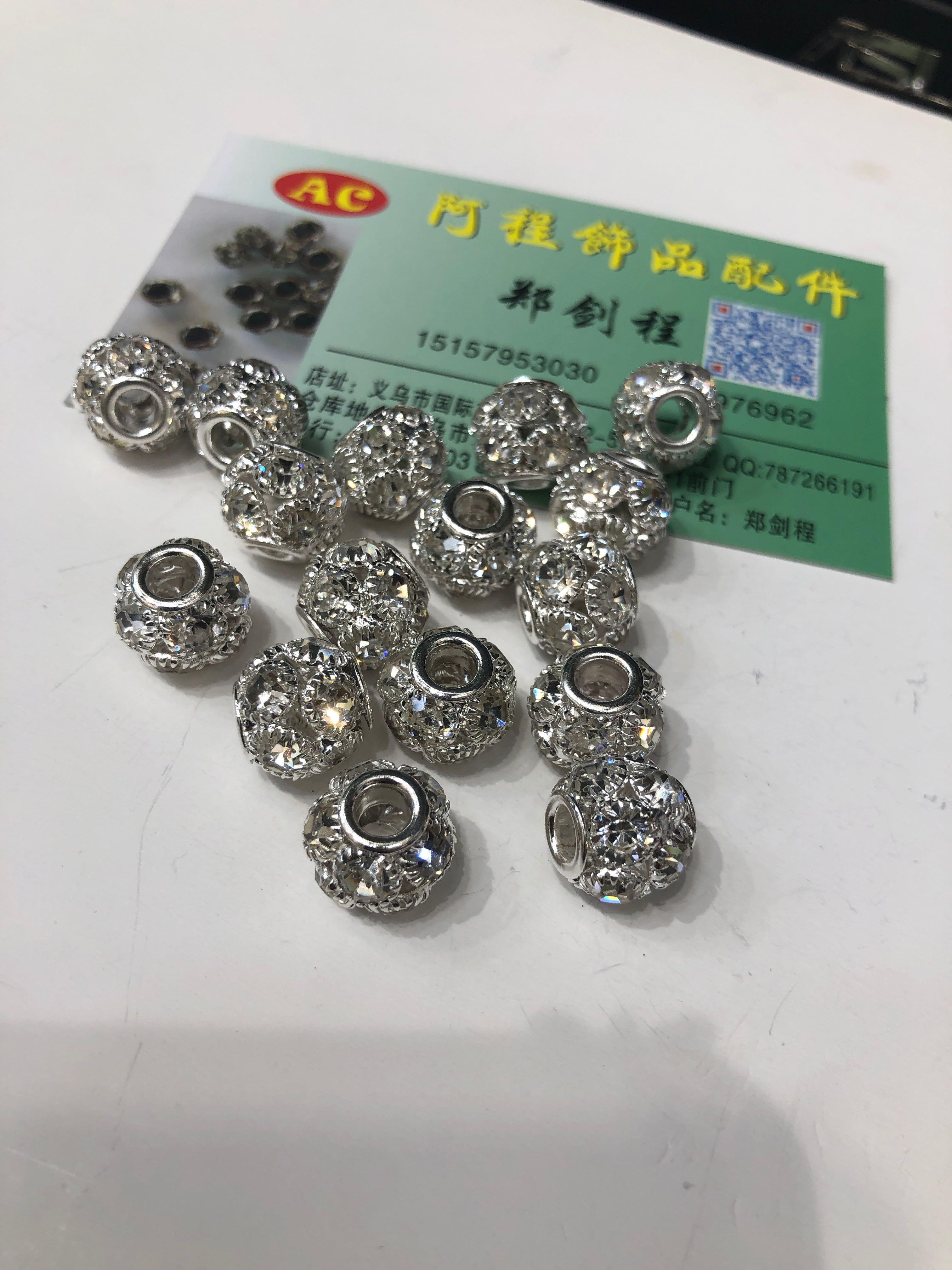 12厘10钻双层烧焊钻球
