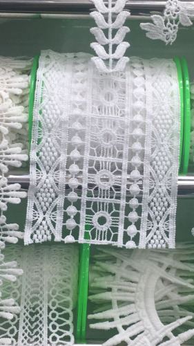 Water Soluble lace Bar Code 