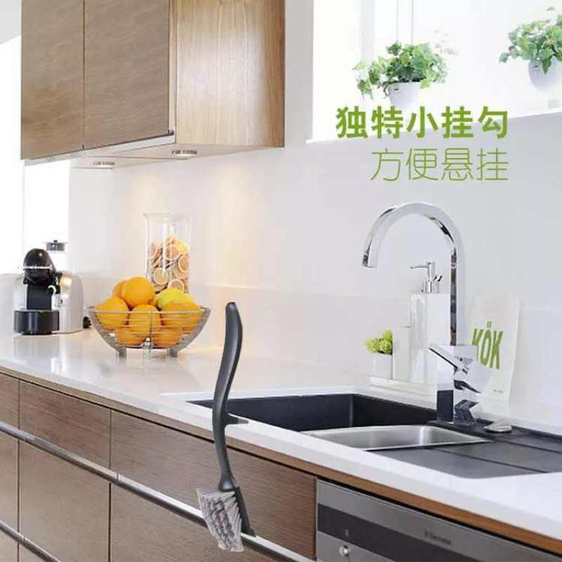 Multi-functional kitchen long-handled cleaning brush pic 1