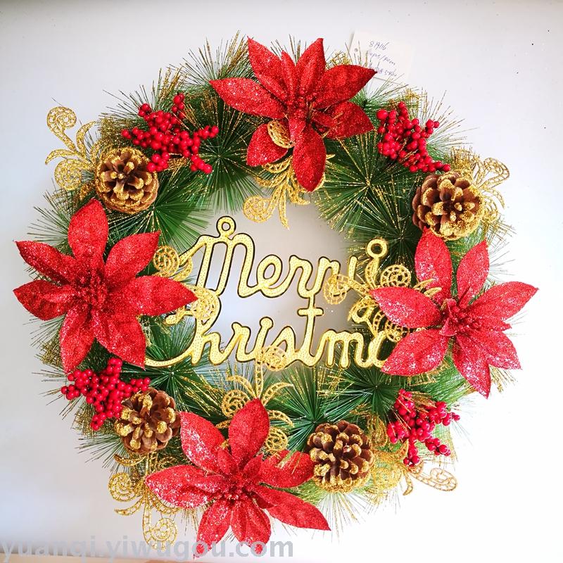 圣诞花环 圣诞装饰品 圣诞礼品 圣诞用品