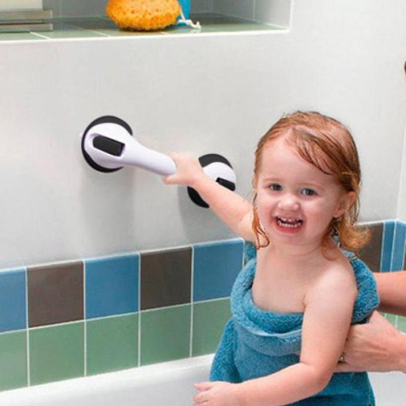 Helping handle Anti-slip bathtub bathroom handrail Strong suction cup Glass door handle Bathroom handrail pic 10