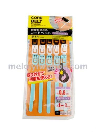 reusable cable tie organizer， （length， width， and width），3 models