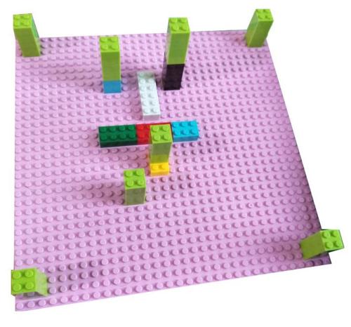 Large Particle Building Blocks Baseplate Educational Toys Building Blocks Splicing Baseplate 