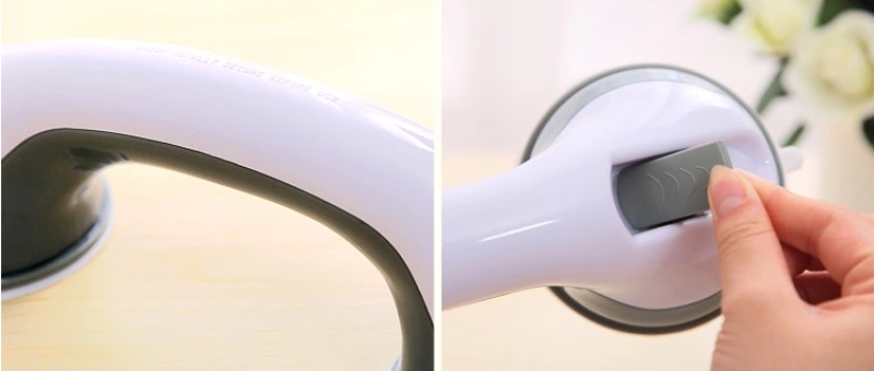 Helping handle Anti-slip bathtub bathroom handrail Strong suction cup Glass door handle Bathroom handrail pic 6