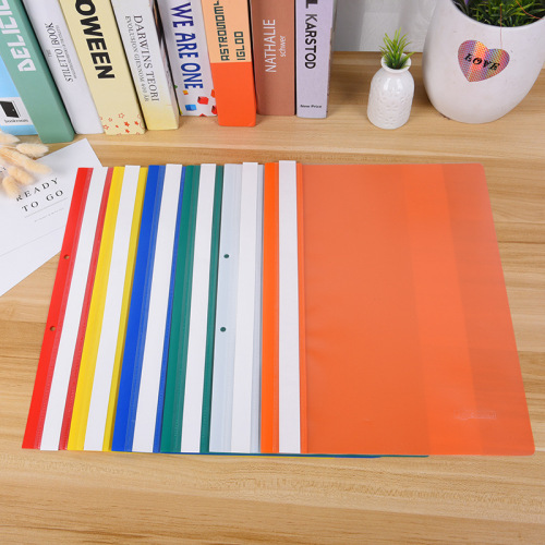 multi-layer thickened candy color information book multi-functional business office supplies