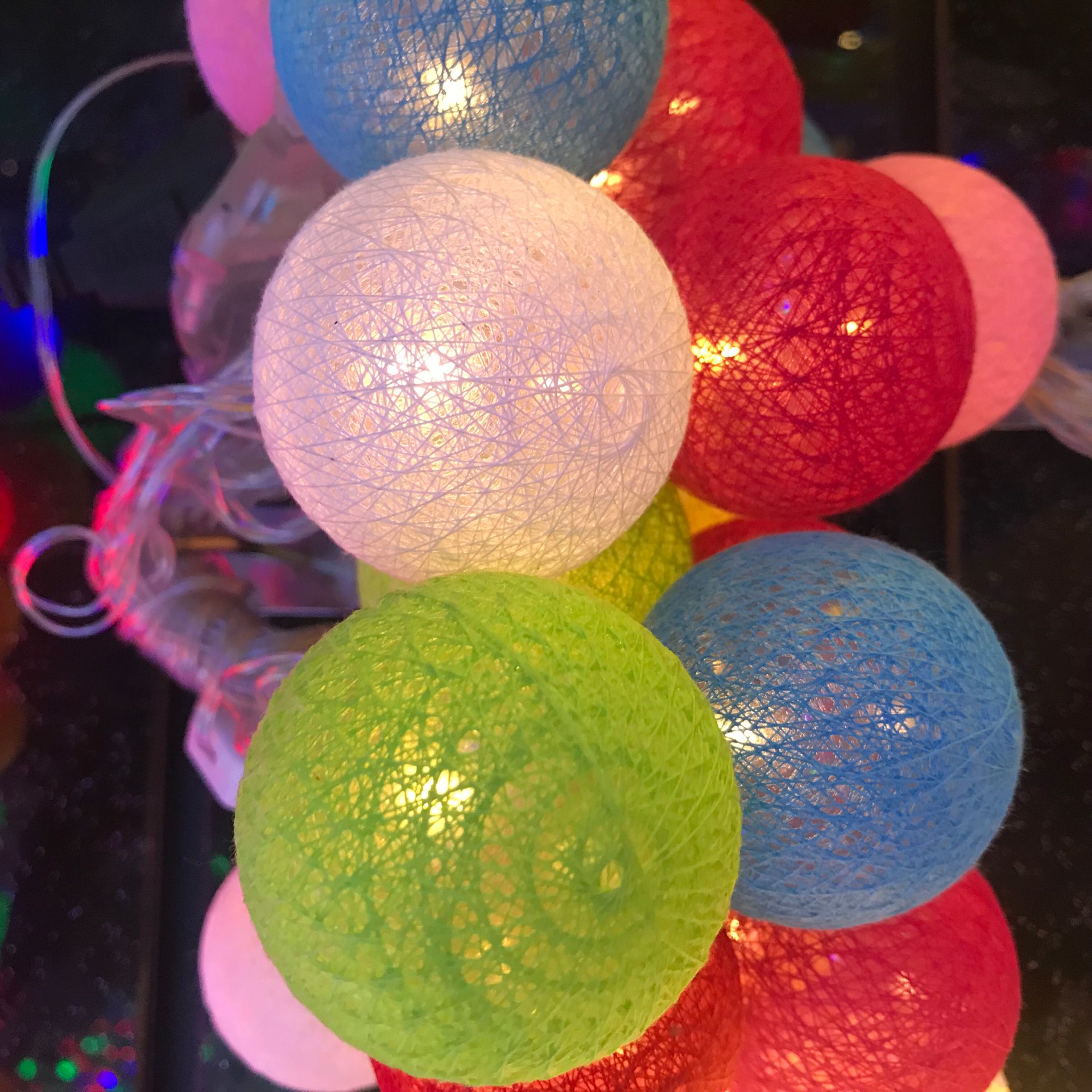 圣诞节彩灯 LED装饰灯 LED 线球灯