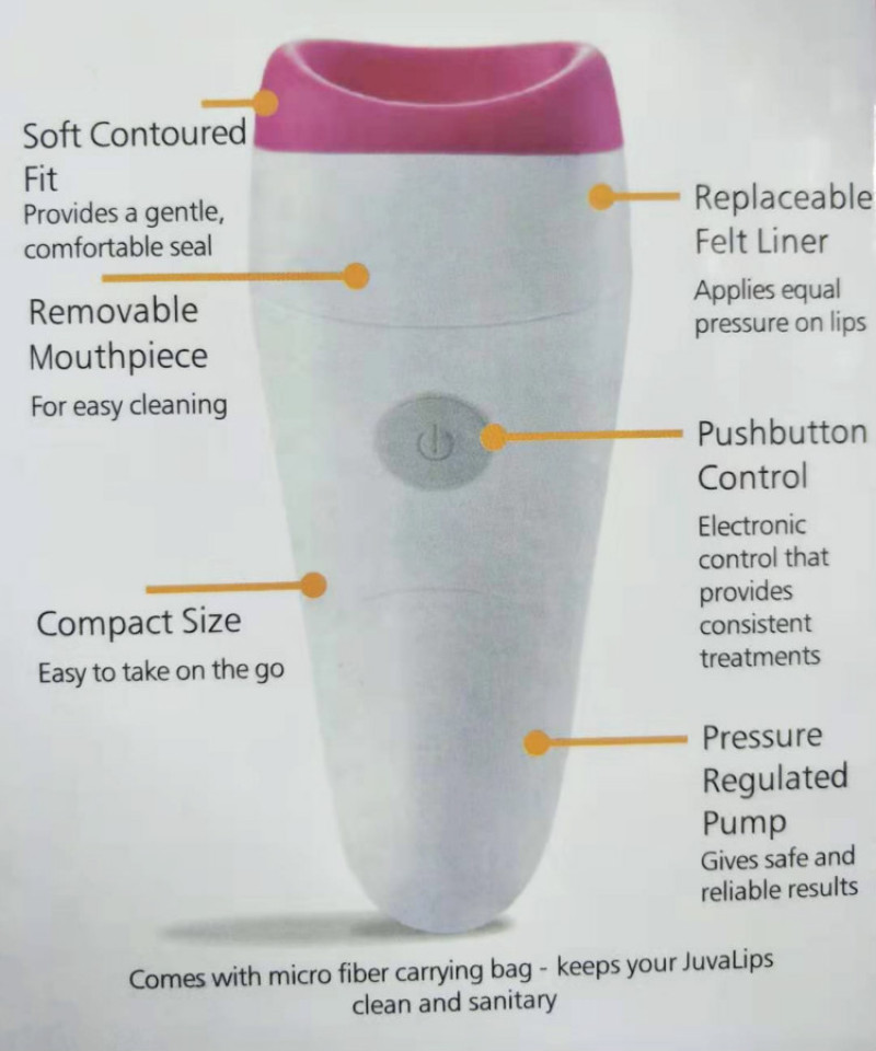 Electric lip augmentation device, silicone lip augmentation device, beauty tool, Dudu Lip Magic device, portable battery-powered lip augmentation device pic 2
