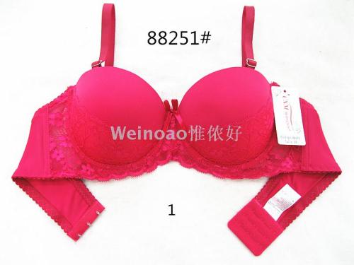 cross-border foreign trade sexy lace european size massage cup women‘s bra