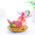 Hen Egg Laying Crafts Decoration European Style Home Decoration Alloy Jewelry Box Russian Jewelry Box Gift