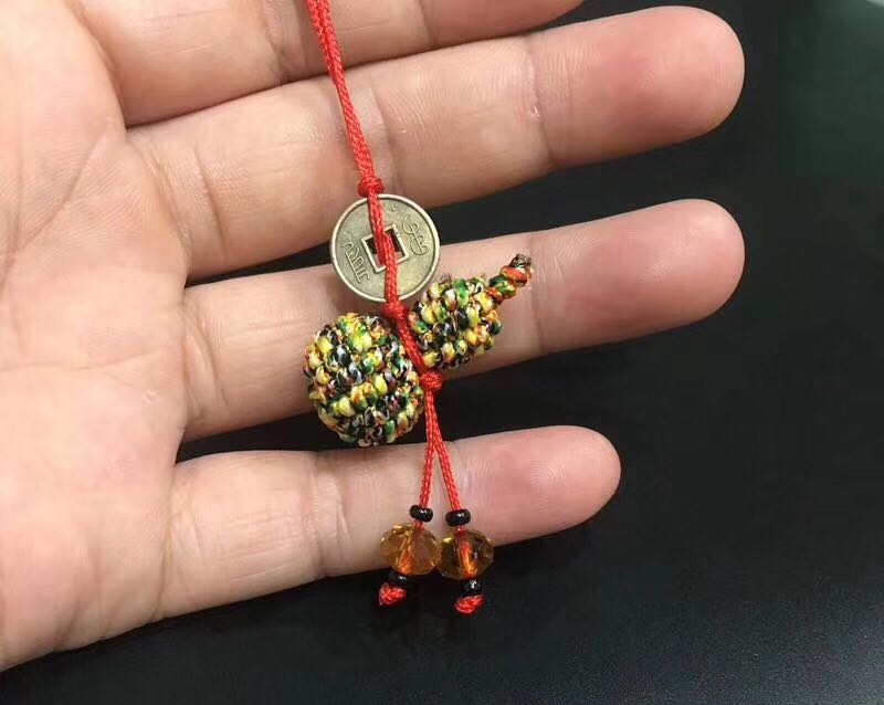 五彩线葫芦挂饰