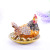 Hen Egg Laying Crafts Decoration European Style Home Decoration Alloy Jewelry Box Russian Jewelry Box Gift