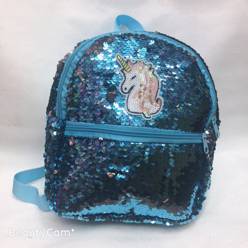 sequin schoolbag backpack sequin unicorn children‘s sequin bag unicorn schoolbag cartoon bag