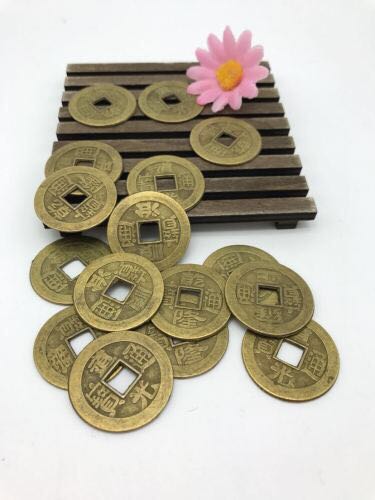 合金2.8厚宽边仿真铜钱