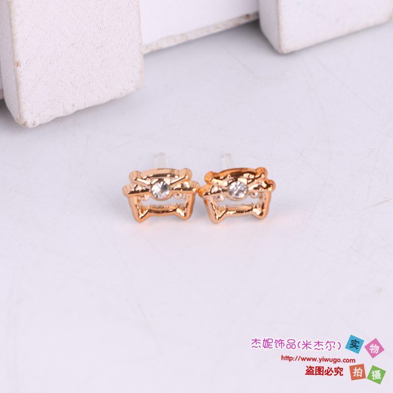 米杰尔 复古经典造型韩版时尚耳饰 耳洞潮流个性韩风耳饰饰品