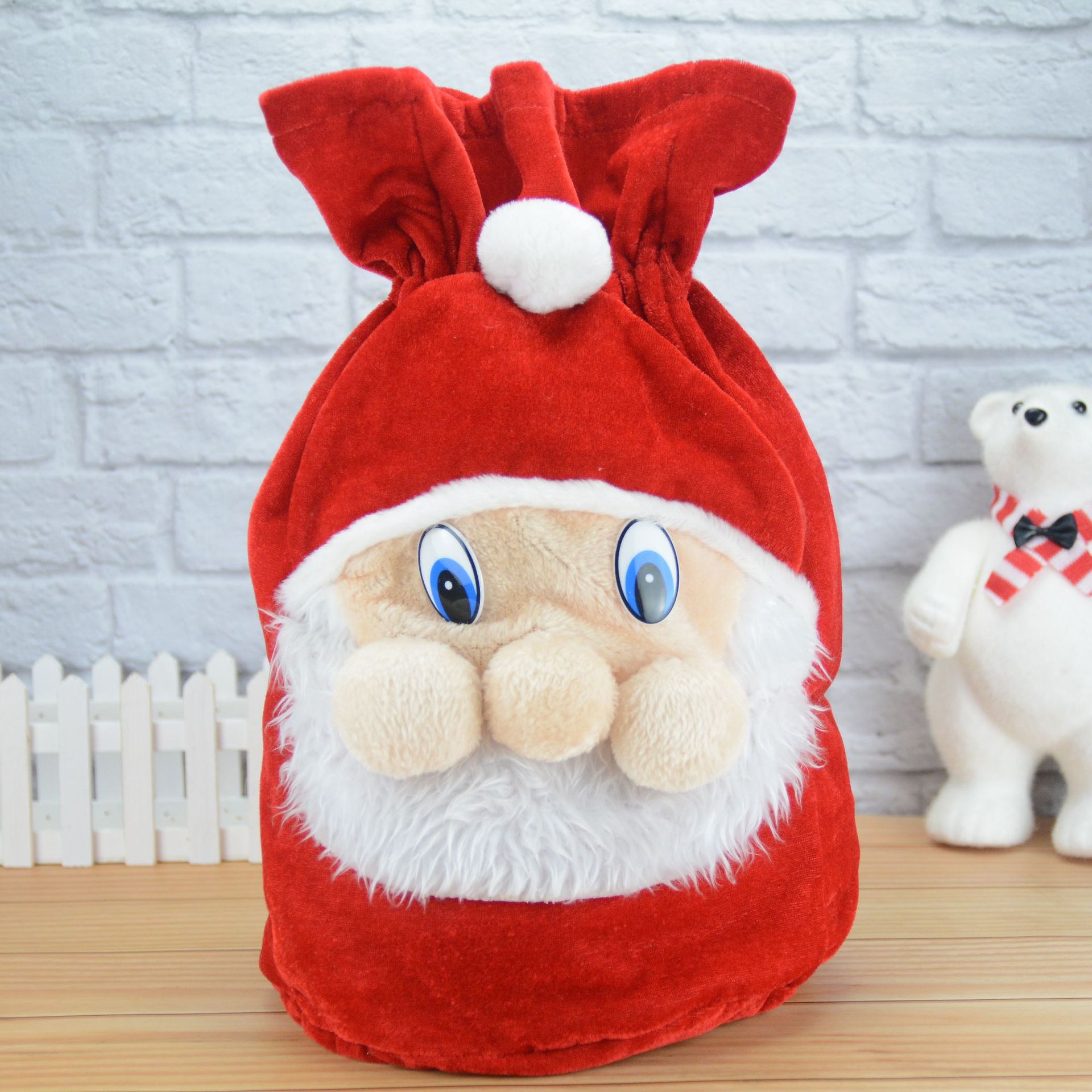 圣诞装饰品 圣诞礼物袋  圣诞老人礼物袋 高档礼品袋 圣诞用品