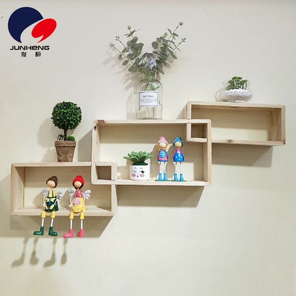 SM1213长套三S/3实木创意墙壁置物架壁挂墙架北欧风