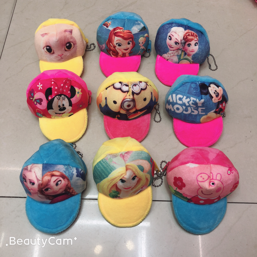 Hat wallet, three-dimensional embroidered hat wallet, baseball cap, coin wallet, cartoon coin wallet, wallet, loose change pic 9